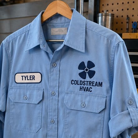 Custom Long-Sleeve Work Shirts