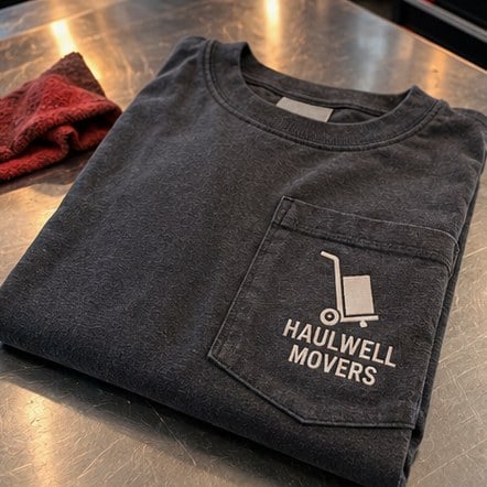 Custom Pocket Work Tees