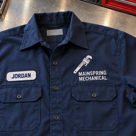 Custom Twill Work Shirts
